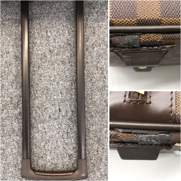 NEW ARRIVAL Louis Vuitton Damier Ebene Pegase 55 Rolling Suitcase