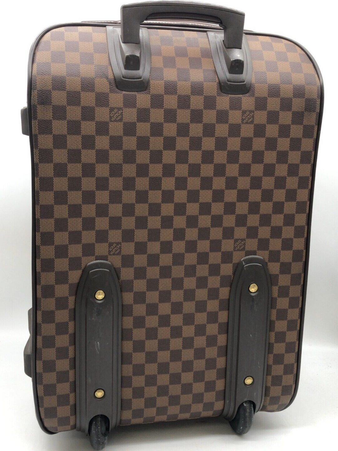 NEW ARRIVAL Louis Vuitton Damier Ebene Pegase 55 Rolling Suitcase