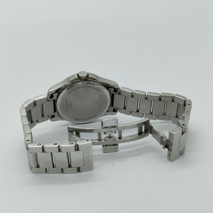 NEW ARRIVAL GUCCI Womans G timeless Pink and silver watch