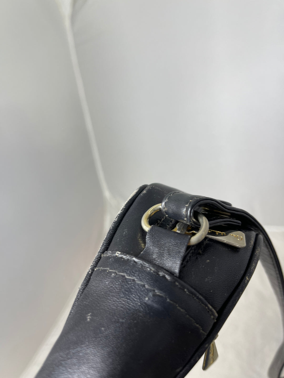 Valentino medium size black leather crossbody