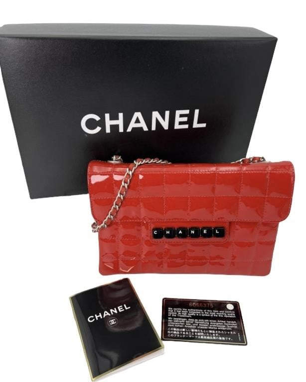 Chanel Red Keyboard Bag