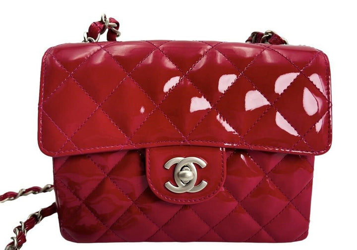 Chanel Fuchsia Mini Classic Bag
