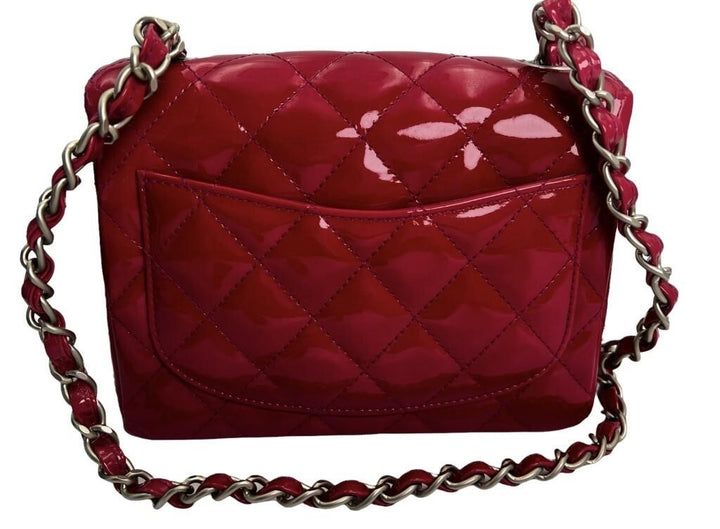 Chanel Fuchsia Mini Classic Bag