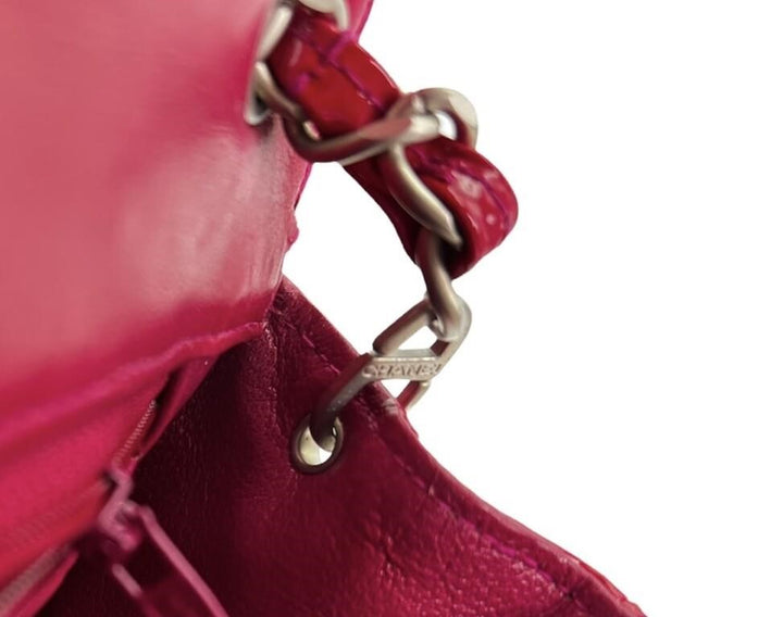 Chanel Fuchsia Mini Classic Bag