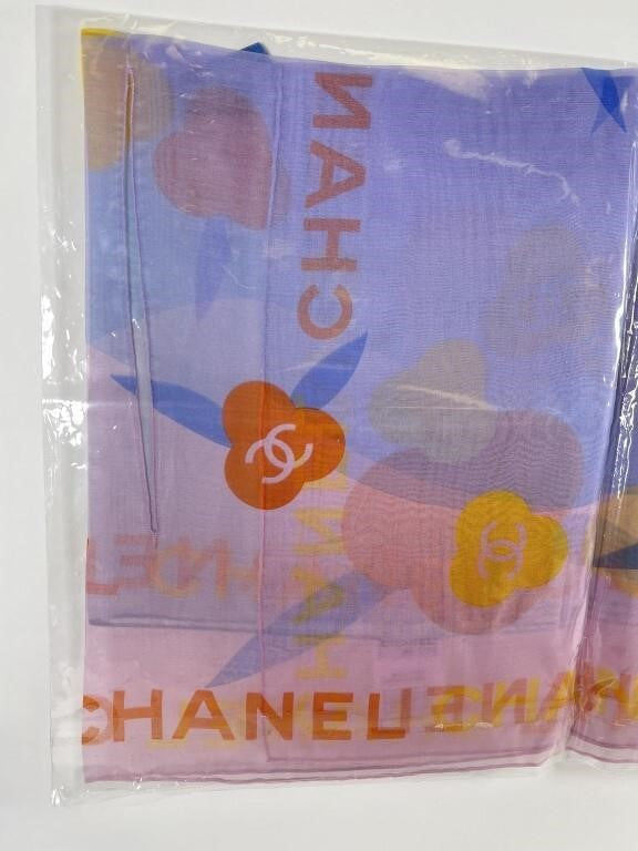 Colorful Chanel Packaged Scarf