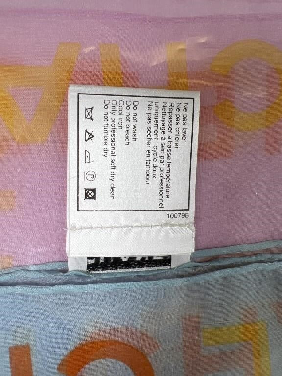 Colorful Chanel Packaged Scarf