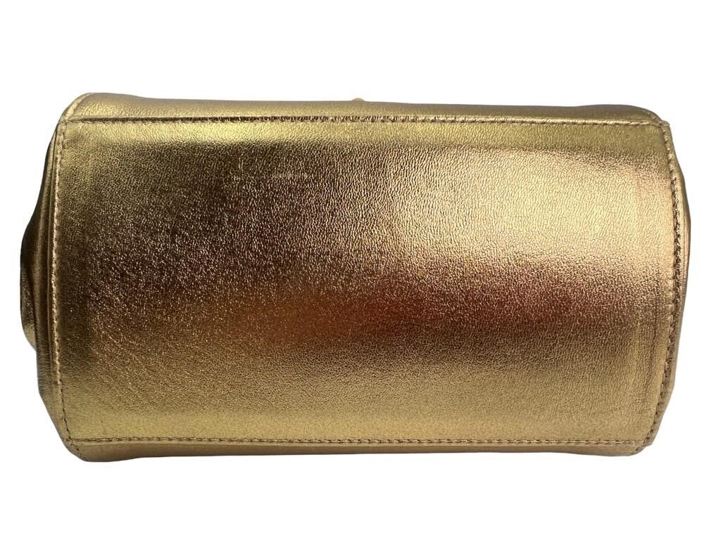 Chanel Gold Classic Accordion